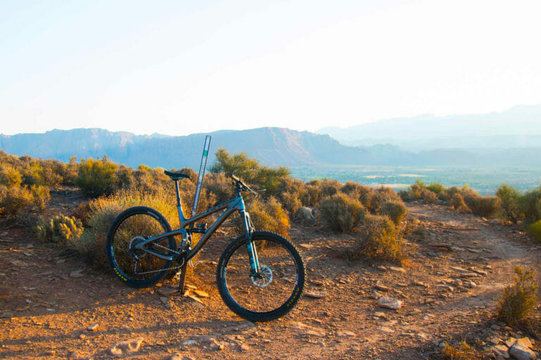 mountain biking sidewinder