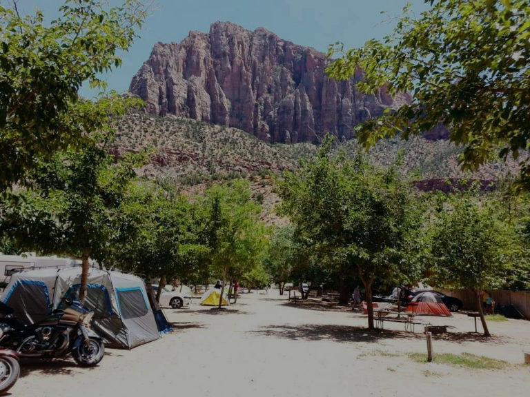 Zion Canyon Campground Camp Pic copy